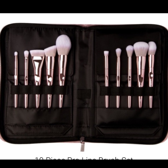 ❤️55%OFF!!❤️PRO LINE SET WET N WILD 10 BRUSH HIGH QUALITY ROSE GOLD SEALED! NEW! - Picture 4 of 11